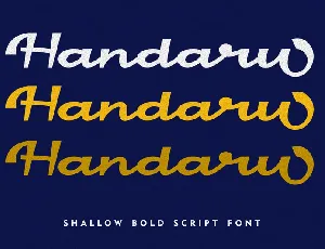 Handaru font