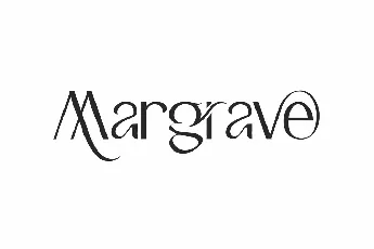 Margrave Demo font