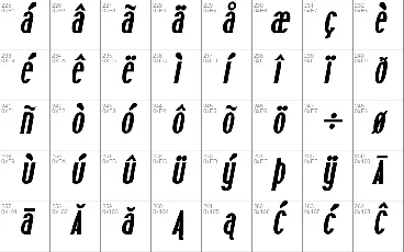 AwA font