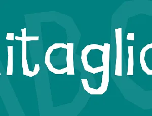 Ritaglio font