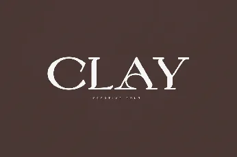 Clay font