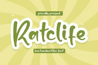 Ratclife font