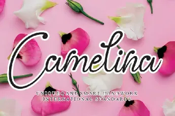 Camelina Handwritten font