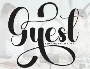 Guest font