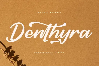 Denthyra DEMO VERSION font