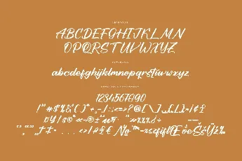 Denthyra DEMO VERSION font