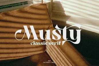 Musty DEMO font