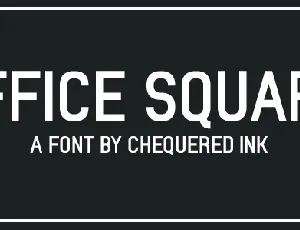 Office Square font