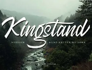 Kingstand font