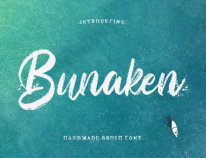 Bunaken font