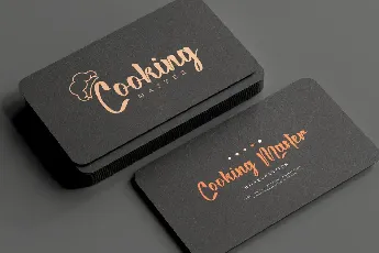 Celebrity Chef Demo font