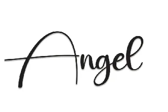 Angel Script Typeface font