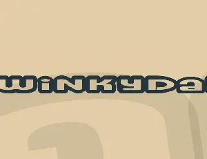 Swinkydad font