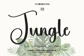 Jungle Script font