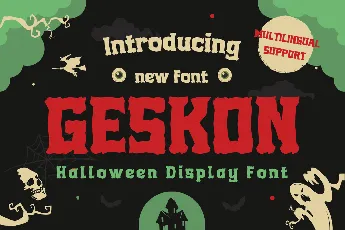 Geskon font