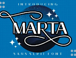 Marta font