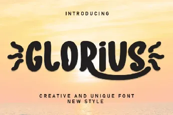 Glorius font