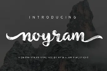 Noyram font