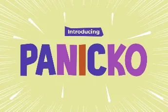 PANICKO font