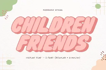 Children Friends font