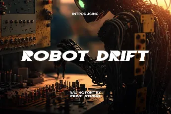 RobotDriftDemo font