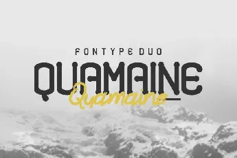 Quamaine Duo font