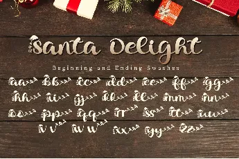 Santa Delight font