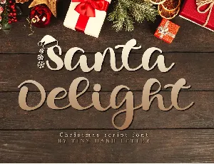 Santa Delight font