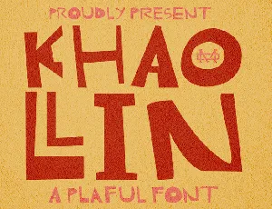 Khaollin Demo font