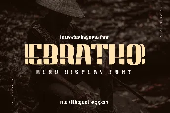 EBRATHOTRIAL font