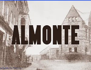 Almonte font