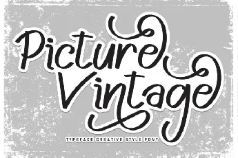 Picture Vintage font