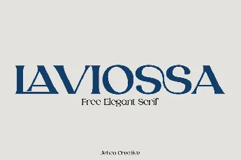 Laviossa font