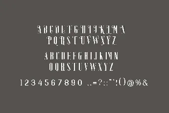 Zanie Brovia font