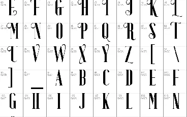 Zanie Brovia font