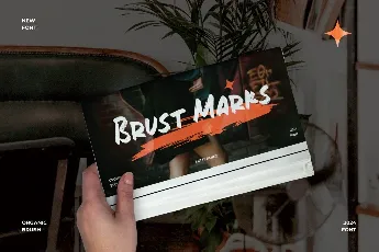 Brust Marks Demo font