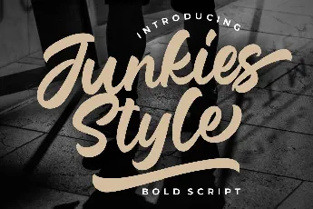 Junkies Style font