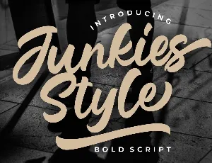 Junkies Style font