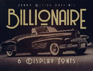 Billionaire font