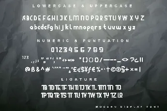 Ultra Long font