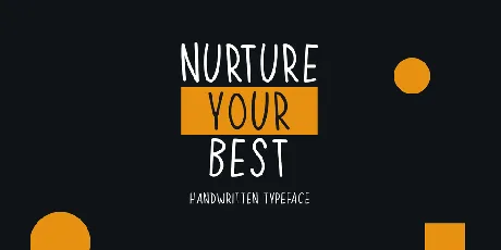 Nurture Your Best font