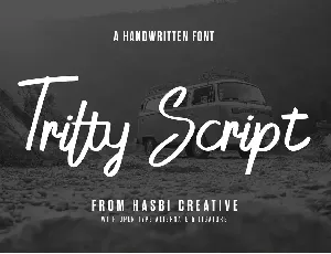 Tritty font