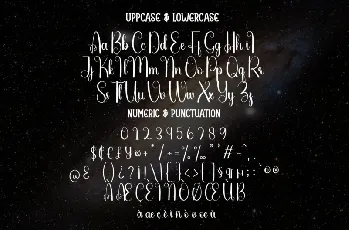 Space Script font