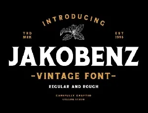 Jakobenz font