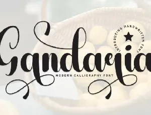 Gandaria font