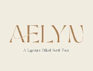 Aelyn font