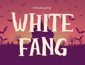 White-Fang font