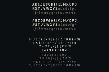 Blackfero font
