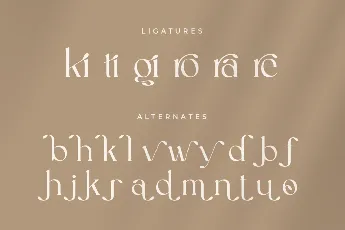 Luxury font