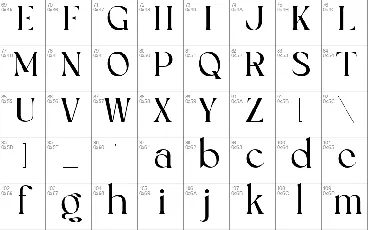 Luxury font